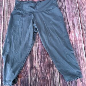 Adidas Charcoal Gray Leggings size medium